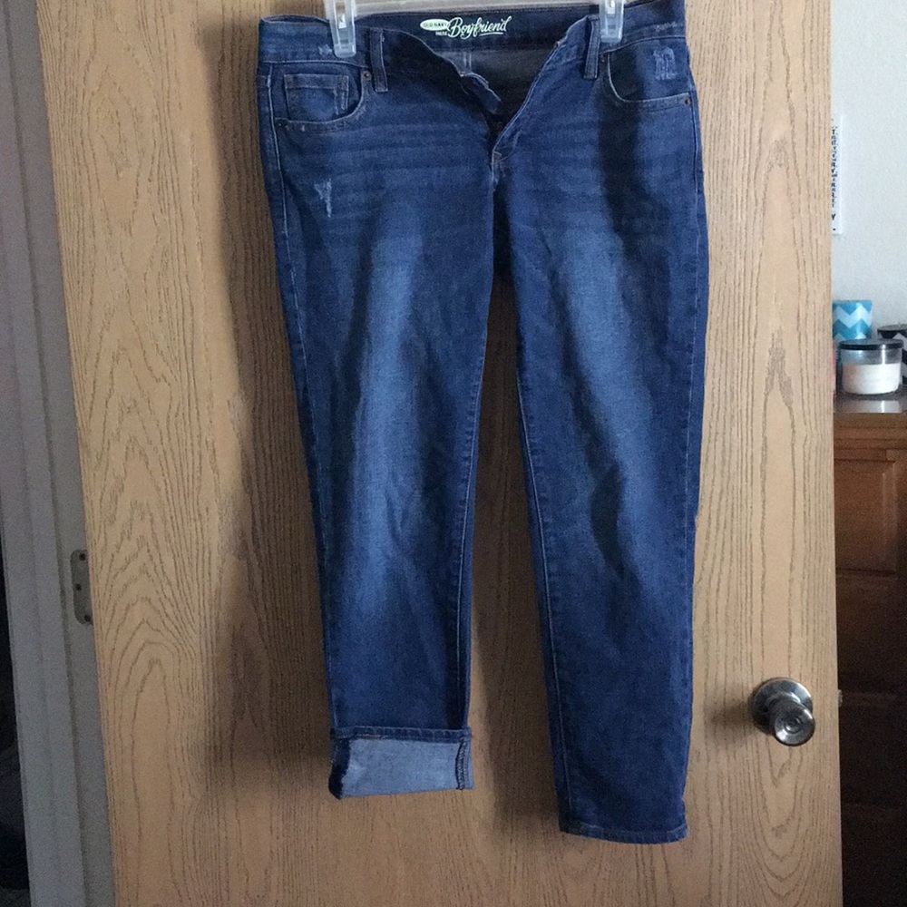 Old Navy Boyfriend cropped jeans